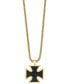 Подвеска EFFY Men's Black Spinel Cross