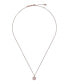 ფოტო #3 პროდუქტის SOLTELL: Solitaire Sparkle Crystal Pendant Necklace