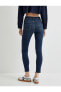 Фото #4 товара Yüksek Bel Skinny Fit Jeans Dar Kısa Paça Dar Kesim - Carmen Skinny Jean