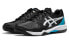 Кроссовки Asics Gel-Resolution 8 1041A223-004, черно-синие, низкие, дышащие, износостойкие 42.5 - фото #2