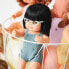 Фото #5 товара Кукла для девочек MINILAND Asian Girl With Glasses 38 cm Colourful baby doll