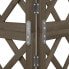 Фото #9 товара Декор и интерьер vidaXL Эспалиер для угла из массивной хвойной древесины 50 х 50 х 145 см (серый)