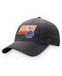 Men's Charcoal Boise State Broncos Slice Adjustable Hat
