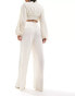 Фото #2 товара Southbeach oversized beach trousers in cream