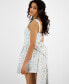 Фото #4 товара Платье Avec Les Filles мини бархатное с луком для женщин