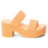 BEACH by Matisse Ocean Ave Platform Womens Orange Casual Sandals OCEANAVE-845