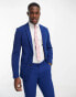Фото #2 товара New Look super skinny suit jacket in indigo - suit flow 18