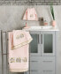 Фото #4 товара Textiles Turkish Cotton Belinda Embellished Fingertip Towel Set, 2 Piece
