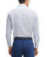 Men's Printed Oxford Regular-Fit Dress Shirt