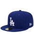 Men's Royal Los Angeles Dodgers 2020 World Series Team Color 59FIFTY Fitted Hat Синий, 8 - фото #4