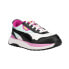 Фото #2 товара Puma Cruise Rider Silky Logo Lace Up Toddler Girls Black Sneakers Casual Shoes