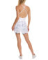 Terez Mini Tennis Dress Women's White Xl