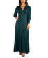 Фото #1 товара Women's Formal Long Sleeve Maxi Dress
