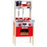 MOLTO My First Wooden Kitchen With 10 Accessories 73x23.5x34 cm