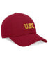 ფოტო #3 პროდუქტის Men's Cardinal USC Trojans 2024 On-Field Club Adjustable Hat