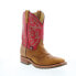 Фото #2 товара Double H Roger Square Toe I.C.E. Roper 11" Mens Brown Cowboy Western Boots