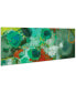 Фото #4 товара Lolly I Frameless Free Floating Tempered Art Glass Abstract Wall Art by EAD Art Coop, 63" x 24" x 0.2"