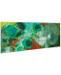 Lolly I Frameless Free Floating Tempered Art Glass Abstract Wall Art by EAD Art Coop, 63" x 24" x 0.2"