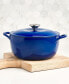 Фото #1 товара Enameled Cast Iron 4-Qt. Round Dutch Oven, Created for Macy's