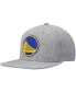 Men's Heathered Gray Golden State Warriors 2.0 Snapback Hat