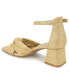 Фото #6 товара Women's Nessa Block Heel Dress Sandals