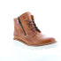 Bed Stu Bonnie III F393057 Womens Brown Leather Zipper Ankle & Booties Boots