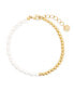 Maggie Baroque Freshwater Imitation Pearl Bead Bracelet