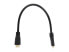 Фото #2 товара Kaybles 1ft NMHD-1MM 1 ft. High Speed HDMI Cable with Ethernet, Black, CL2 Ratin