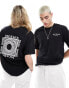 Dickies oatfield back print t-shirt in black- exclusive to asos