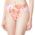 BCBGMAXAZRIA 297210 Women's High Waisted Swimsuit Bottom, Pink, 08