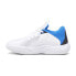 Puma Court Rider Chaos Team Lace Up Basketball Mens White Sneakers Athletic Sho