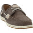Фото #2 товара Sperry Koifish Mesh Boat Womens Grey Flats Casual STS83159