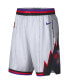 Men's White Toronto Raptors Hardwood Classics Swingman Shorts