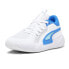 Puma Court Rider Chaos Team Lace Up Basketball Mens White Sneakers Athletic Sho