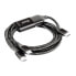Фото #2 товара Club 3D USB Type-C - Y charging cable to 2x USB Type-C max. 100W - 1.83m/6ft M/M - 1.83 m - USB C - 2 x USB C - Black