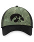 Men's Hunter Green, Gray Iowa Hawkeyes OHT Military-Inspired Appreciation Unit Trucker Adjustable Hat