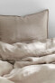 Фото #4 товара Linen Twin Duvet Cover Set