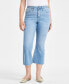 Фото #8 товара Women's High-Rise Cropped Flare Jeans, Created for Macy's