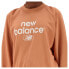 NEW BALANCE Essentials Reimagined Brushed Back Fleece Crewneck sweatshirt