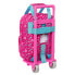 Фото #2 товара Школьный рюкзак с колесиками Pinypon Синий Розовый 20 x 28 x 8 cm