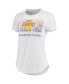 Women's White, Charcoal Los Angeles Lakers Sonata T-shirt and Leggings Set