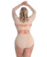 ფოტო #3 პროდუქტის Plus Size SlimMe Seamless Control Top Shaping Panty