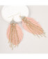 Fabric Feather Earring