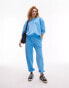 Фото #4 товара Topshop co ord plain vintage wash sweat in blue