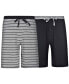 ფოტო #1 პროდუქტის Men's Knit Jam Shorts, Pack of 2