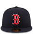 Фото #3 товара Men's Navy Boston Red Sox 2023 Jackie Robinson Day 59FIFTY Fitted Hat