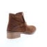 Фото #8 товара Diba True Casp Ian 69511 Womens Brown Suede Slip On Ankle & Booties Boots