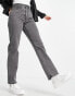 Topshop Dad jeans in smoke grey