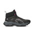 Фото #1 товара Puma Explore Nitro Mid Hiking Womens Black Sneakers Athletic Shoes 37785901