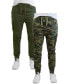 Фото #9 товара Men's Cotton Stretch Twill Cargo Joggers, Pack of 2